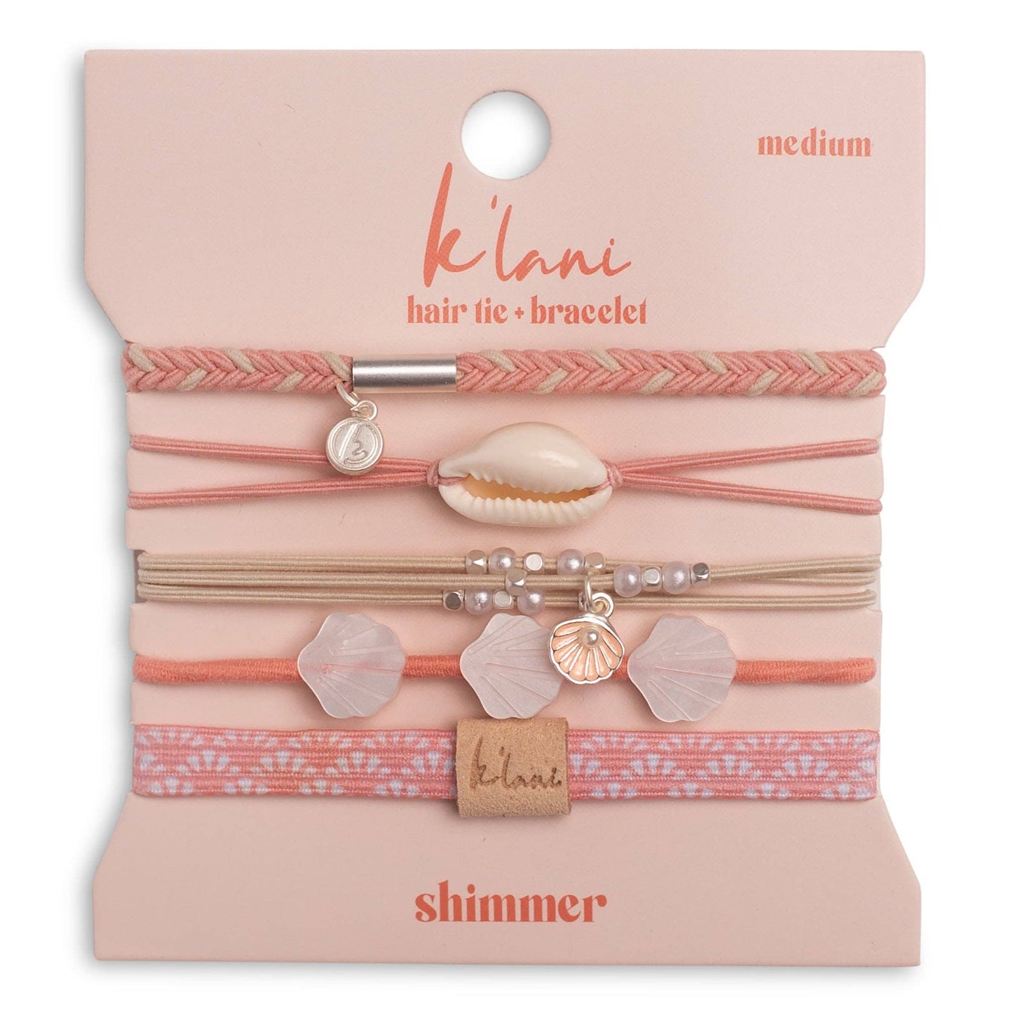 Shimmer Hair Tie Bracelets