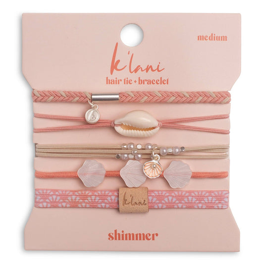 Shimmer Hair Tie Bracelets