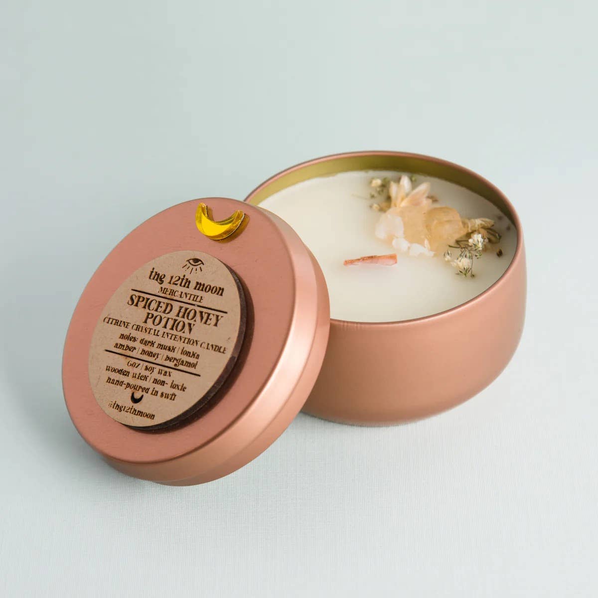 SPICED HONEY POTION Wax Candle - Aromatherapy - Home Decor