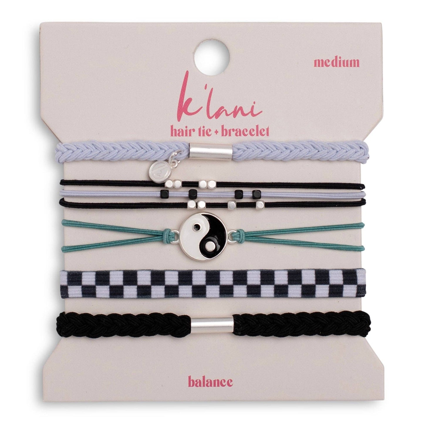 Balance  Hair Tie Bracelets
