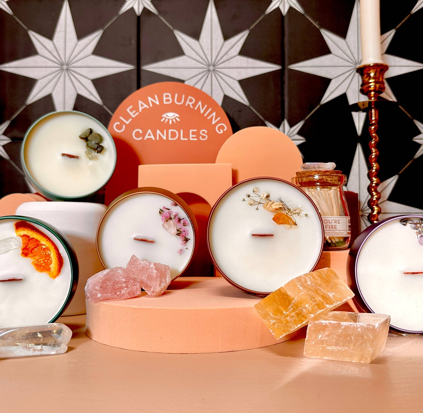 SPICED HONEY POTION Wax Candle - Aromatherapy - Home Decor