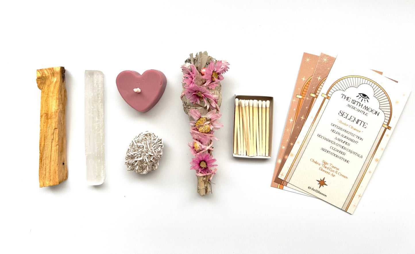 GODDESS INTENTION KIT - Self-Care Ritual Kit - Gifting: Re-Usable Glass Jar