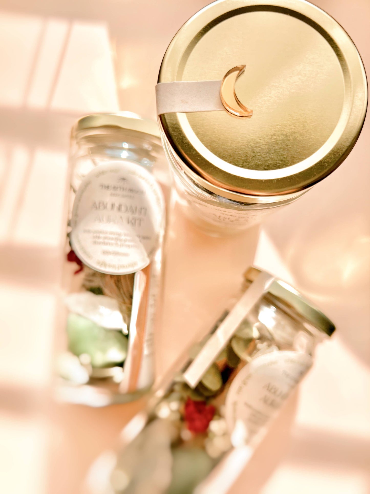 ABUNDANT AURA Ritual Kit - Smoke Cleansing: PET Plastic Box